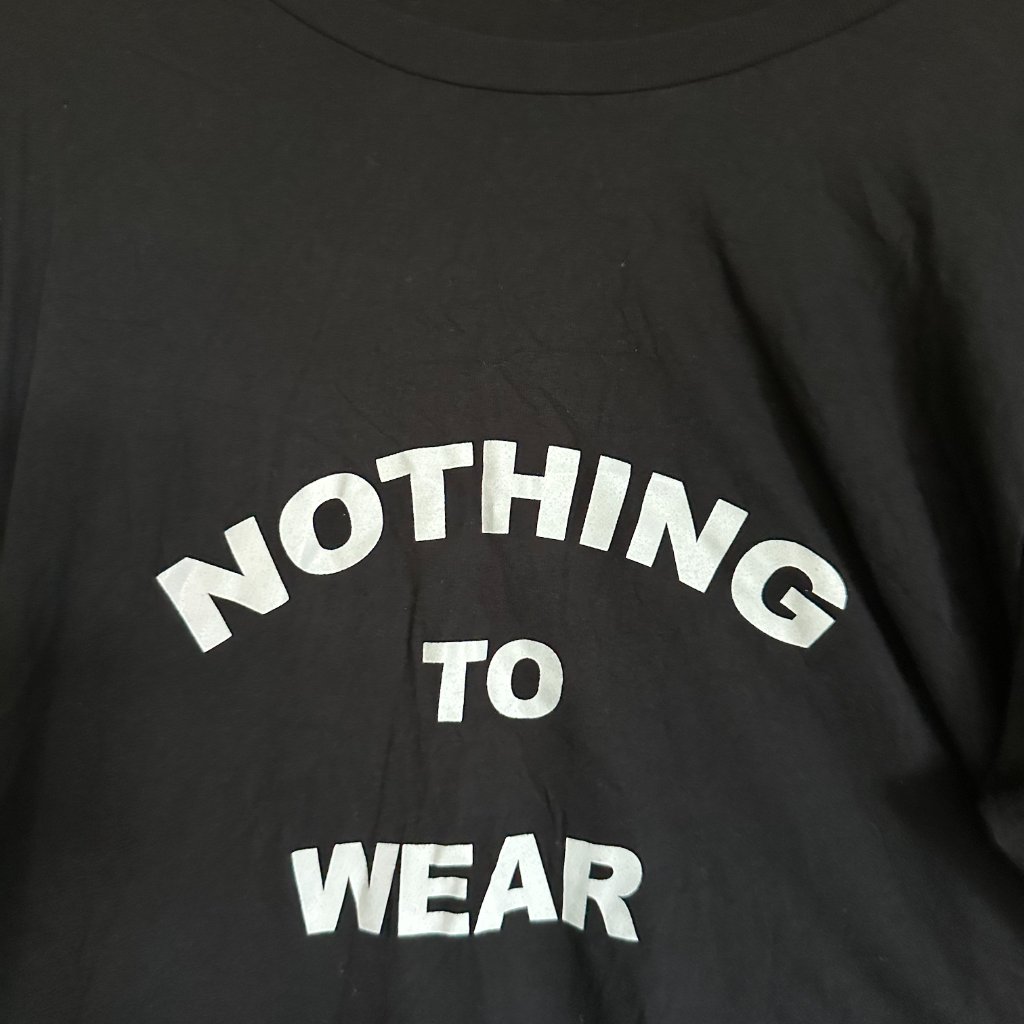Rebdolls Nothing To Wear Plus Size Black T Shirt Dress Long Sleeve — image 4 of 5